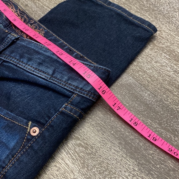 Express Zelda cropped legging slim fit ultra-low rise - Picture 5 of 7